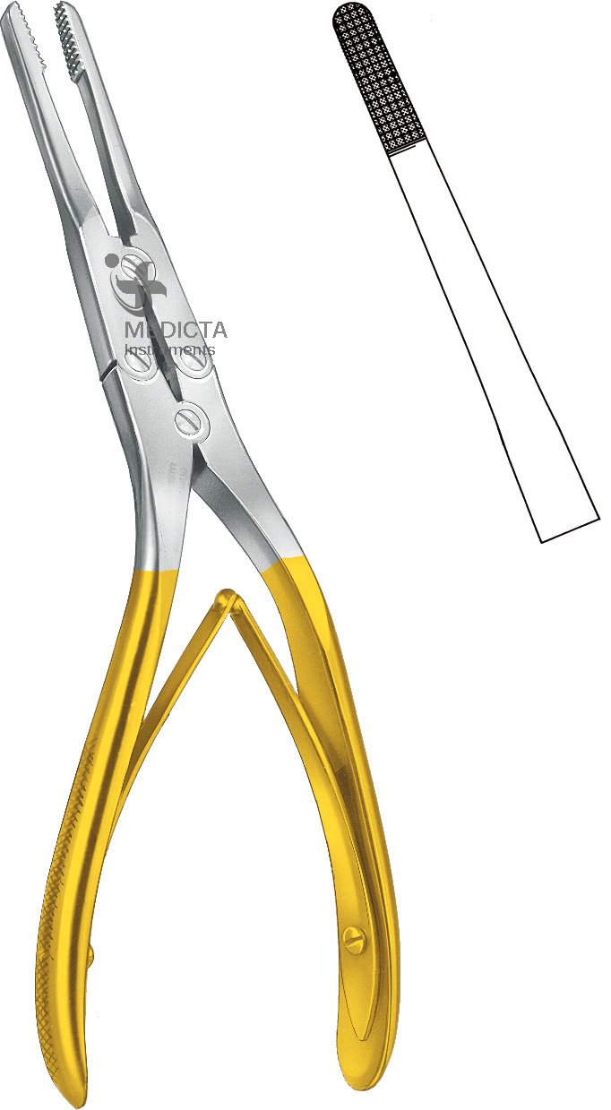 Tc Rubin Septum Morselizer Forcep Tc Rubin Forcep Medicta Instruments